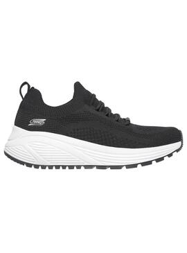 Zapatilla Mujer Skechers Bobs Sparro Negro