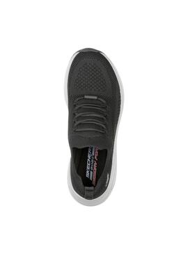 Zapatilla Mujer Skechers Bobs Sparro Negro