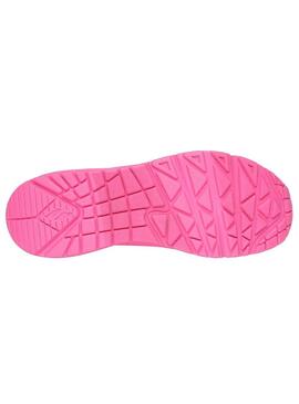 Zapatilla Mujer Skechers Uno Stand Rosa