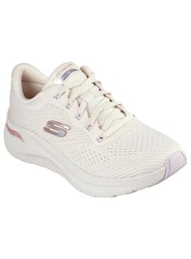 Zapatilla Mujer Skechers Arch Fit 2.0 Beige