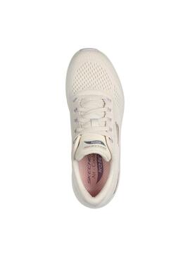 Zapatilla Mujer Skechers Arch Fit 2.0 Beige