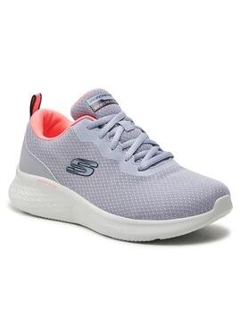 Zapatilla Mujer Skechers Skech-Lite Gris claro