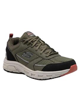 Zapatilla Skechers Hombre OAK Canyon Verde