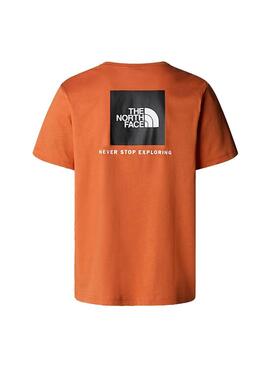 Camiseta Hombre The North Face RedBox Naranja