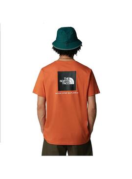 Camiseta Hombre The North Face RedBox Naranja