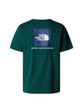 Camiseta Hombre The North Face RedBox Verde