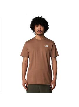 Camiseta Hombre The North Face  RedBox Marron