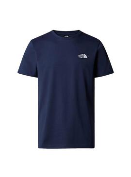 Camiseta Hombre The North Face Simple Dome Azul Marino