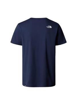 Camiseta Hombre The North Face Simple Dome Azul Marino