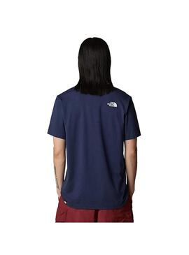 Camiseta Hombre The North Face Simple Dome Azul Marino