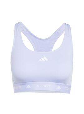 Sujetador Deportivo Mujer adidas TF Lila