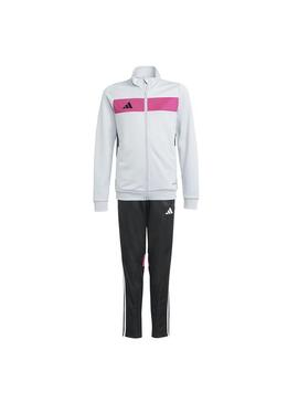 Chandal Niño adidas Tiro 25 Es Ts Gris Fucsia