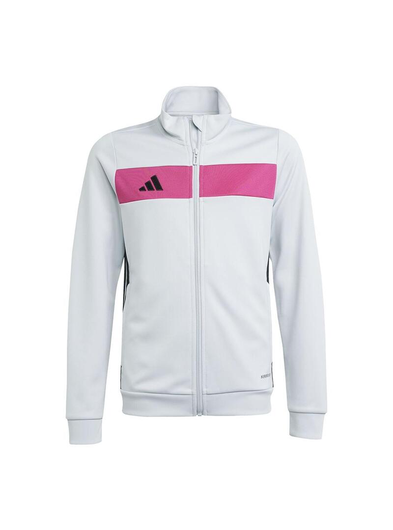 Chandal Niño adidas Tiro 25 Es Ts Gris Fucsia