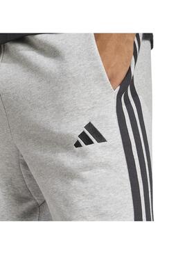 Pantalón corto Hombre adidas 3S Ft Gris