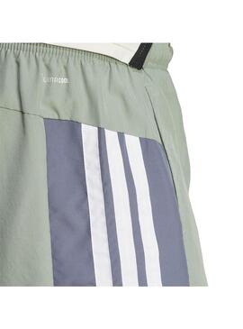 Short Hombre adidas Tr Ess Verde Amarillo