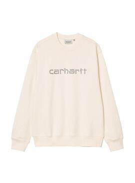 Sudadera Hombre Carhartt WIP Rivet Beige