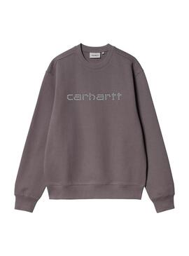 Sudadera Hombre Carhartt WIP Rivet Gris