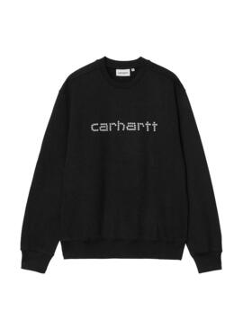 Sudadera Hombre Carhartt WIP Rivet Negra