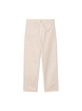 Pantalon Hombre Carhartt WIP Single Knee Beige