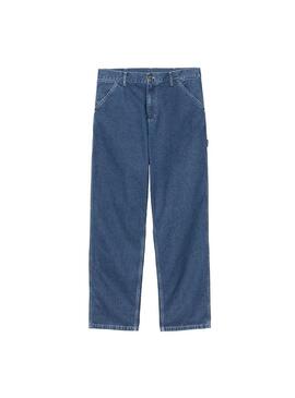 Pantalon Hombre carhartt WIP Single Knee Vaquero