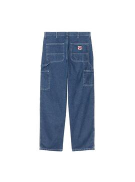 Pantalon Hombre carhartt WIP Single Knee Vaquero