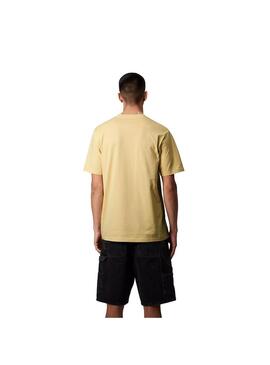 Camiseta Hombre Carhartt WIP Pocket Amarilla