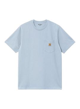 Camiseta Hombre Carhartt WIP Pocket Azul