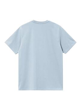 Camiseta Hombre Carhartt WIP Pocket Azul