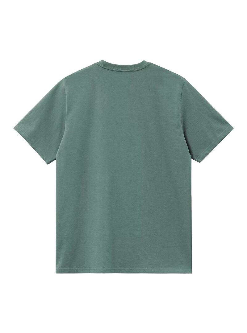 Camiseta Hombre Carhartt WIP Chase Verde