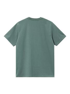 Camiseta Hombre Carhartt WIP Chase Verde