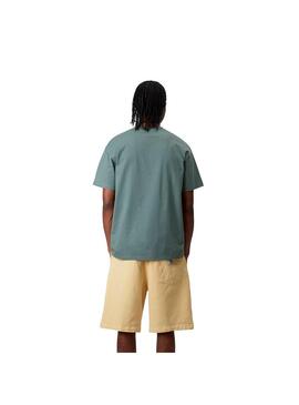 Camiseta Hombre Carhartt WIP Chase Verde