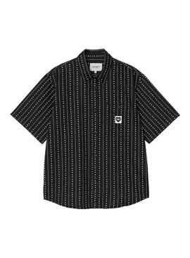 Camisa Hombre Carhartt WIP Drewe Shirt Negra