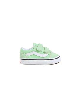 Zapatilla Niño/a Vans Old Skool V Verde