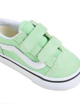 Zapatilla Niño/a Vans Old Skool V Verde