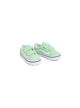 Zapatilla Niño/a Vans Old Skool V Verde