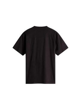 Camiseta Hombre Vans Times Up SS Negra