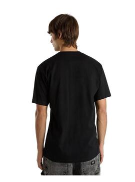 Camiseta Hombre Vans Times Up SS Negra