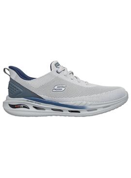 Zapatilla Skechers Hombre Glide Step Slip-ins Gris