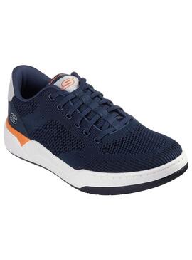 Zapatilla Hombre Skechers Corliss Dorset Marino