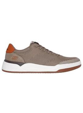 Zapatilla Hombre Skechers Corliss Dorset Beige