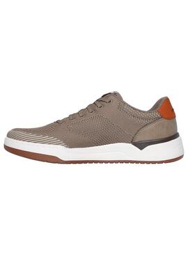 Zapatilla Hombre Skechers Corliss Dorset Beige