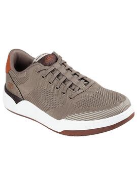 Zapatilla Hombre Skechers Corliss Dorset Beige