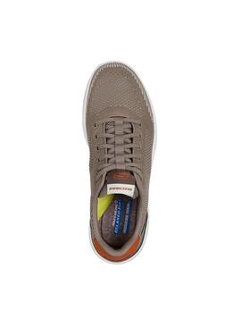 Zapatilla Hombre Skechers Corliss Dorset Beige