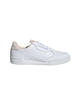 Zapatilla Hombre adidas Continental 80 Blanca Beig