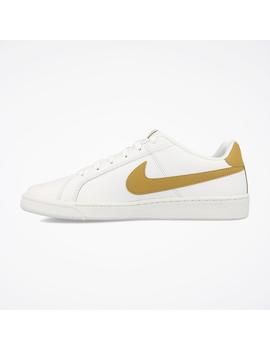 Zapatilla Hombre Nike Court Royale blanco/gold