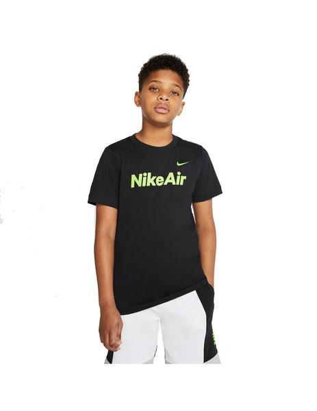 Camiseta Niño Air c Negra/Verde