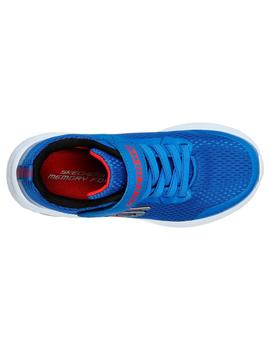 Zapatilla Junior Skechers Dyna-Air Azul