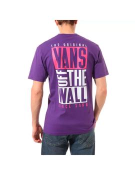 Camiseta Hombre Vans New Stax Violeta