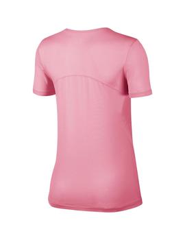Camiseta Mujer Nike Over Mesh Rosa
