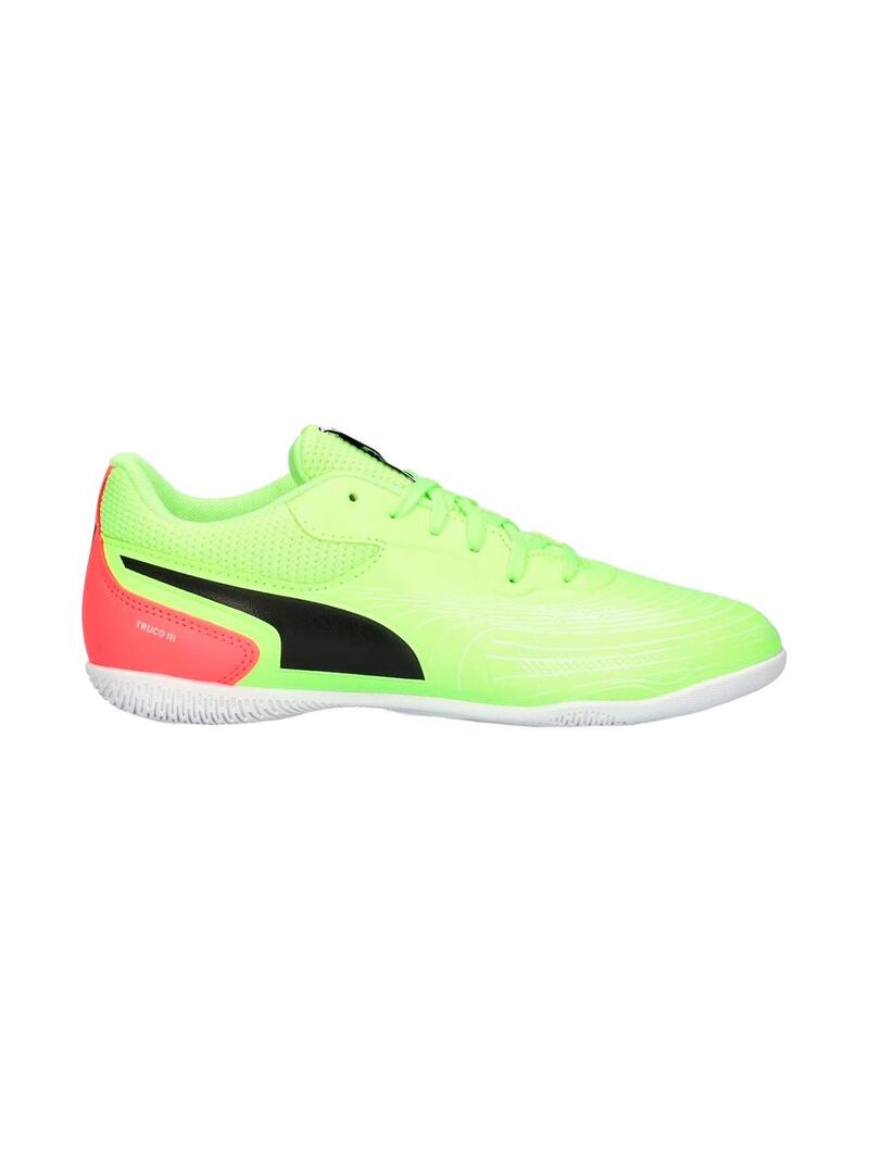 Zapatilla Niño/a Puma Truco III Blanca